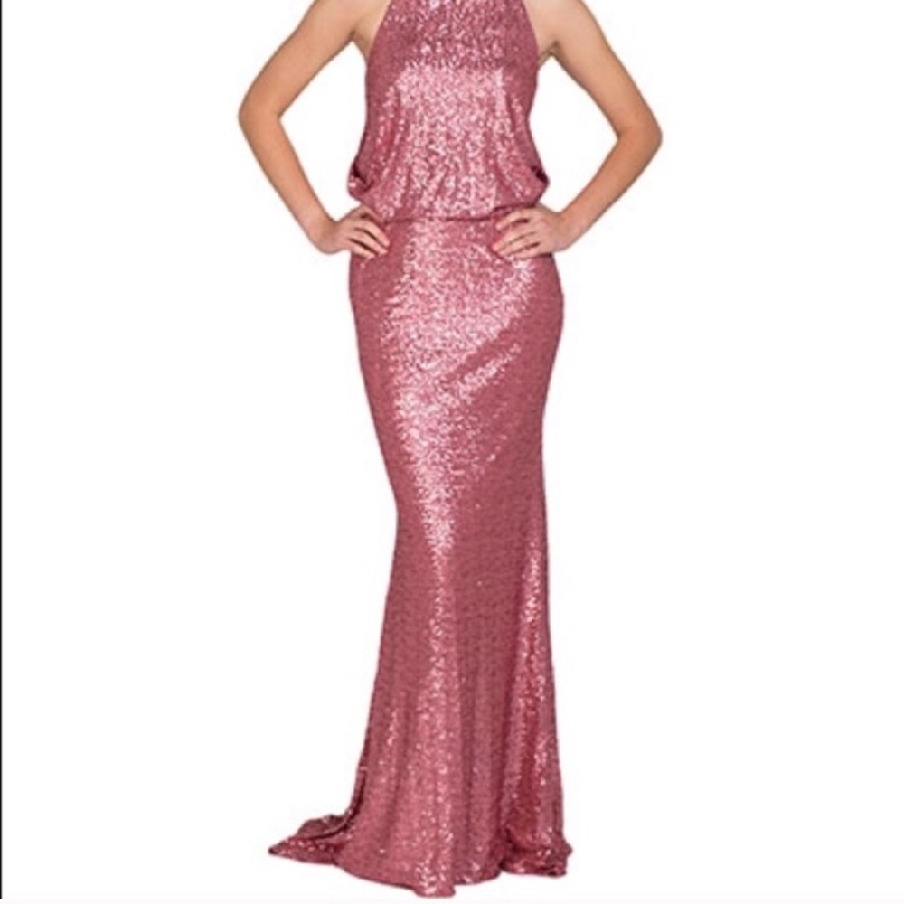 🎉🎊Badgley Mischka sequin gown